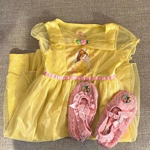 Disney Princess Fantasy Sleeping Gown & Slippers